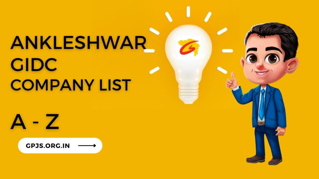 Ankleshwar GIDC Company List (Latest 2024) Gujarat Private Job Search